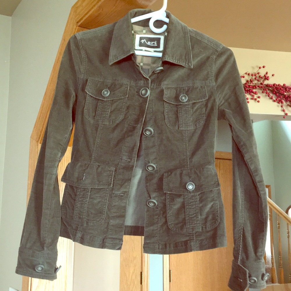 Army green jacket